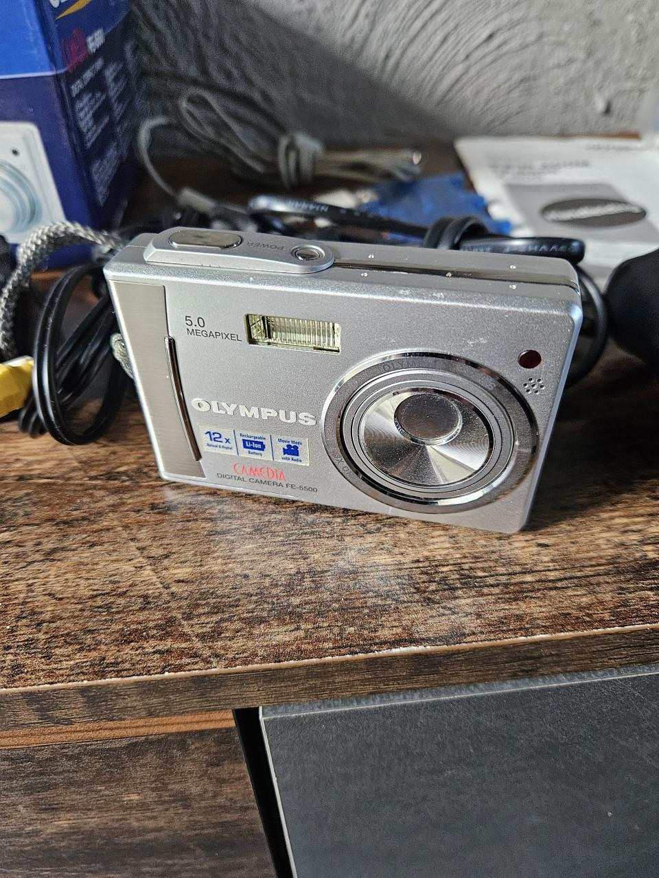 Vintage olympus Camedia FE-5500 Digitale Compactcamera 5.0MP