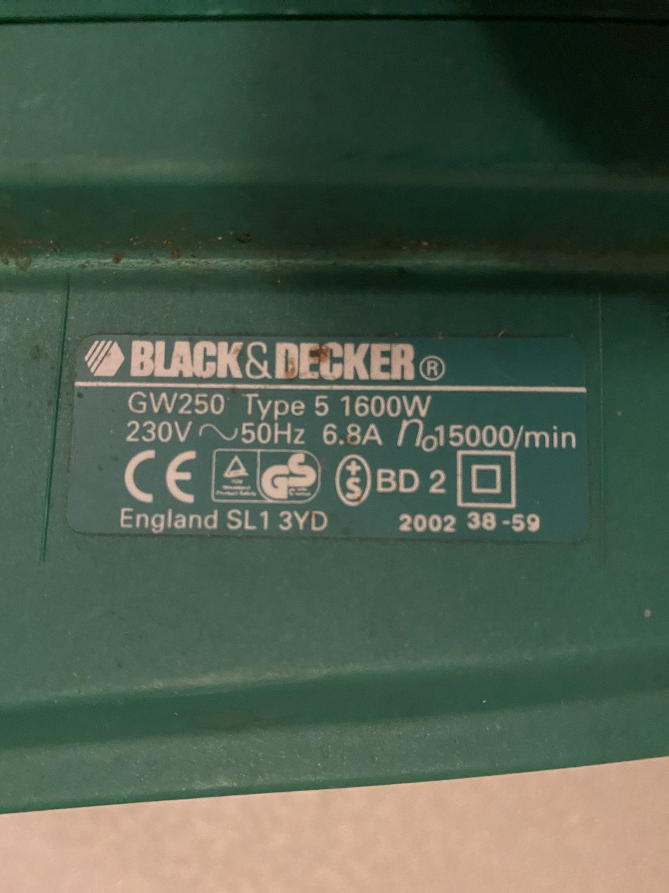 Bladblazer Black & Decker 1600W