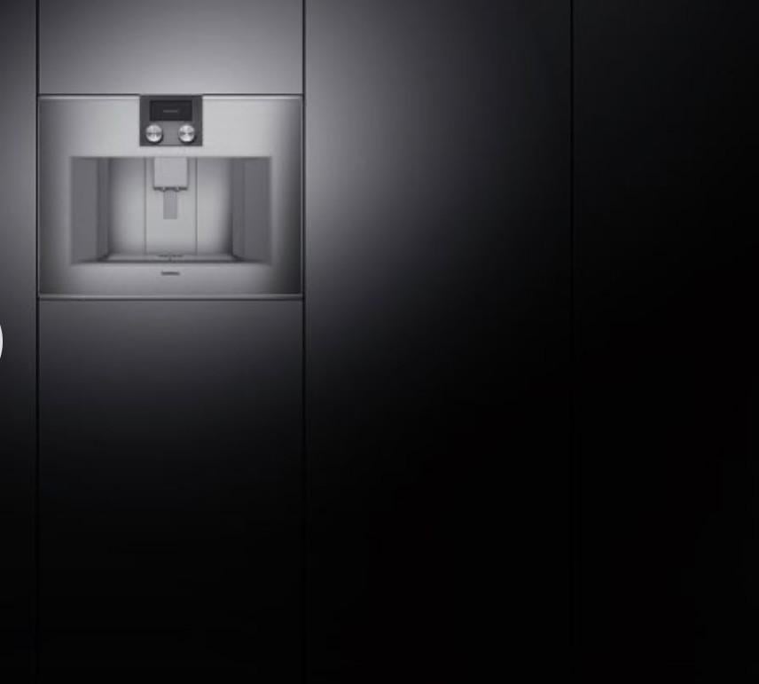 Fantastische Gaggenau volautomatische espressomachine