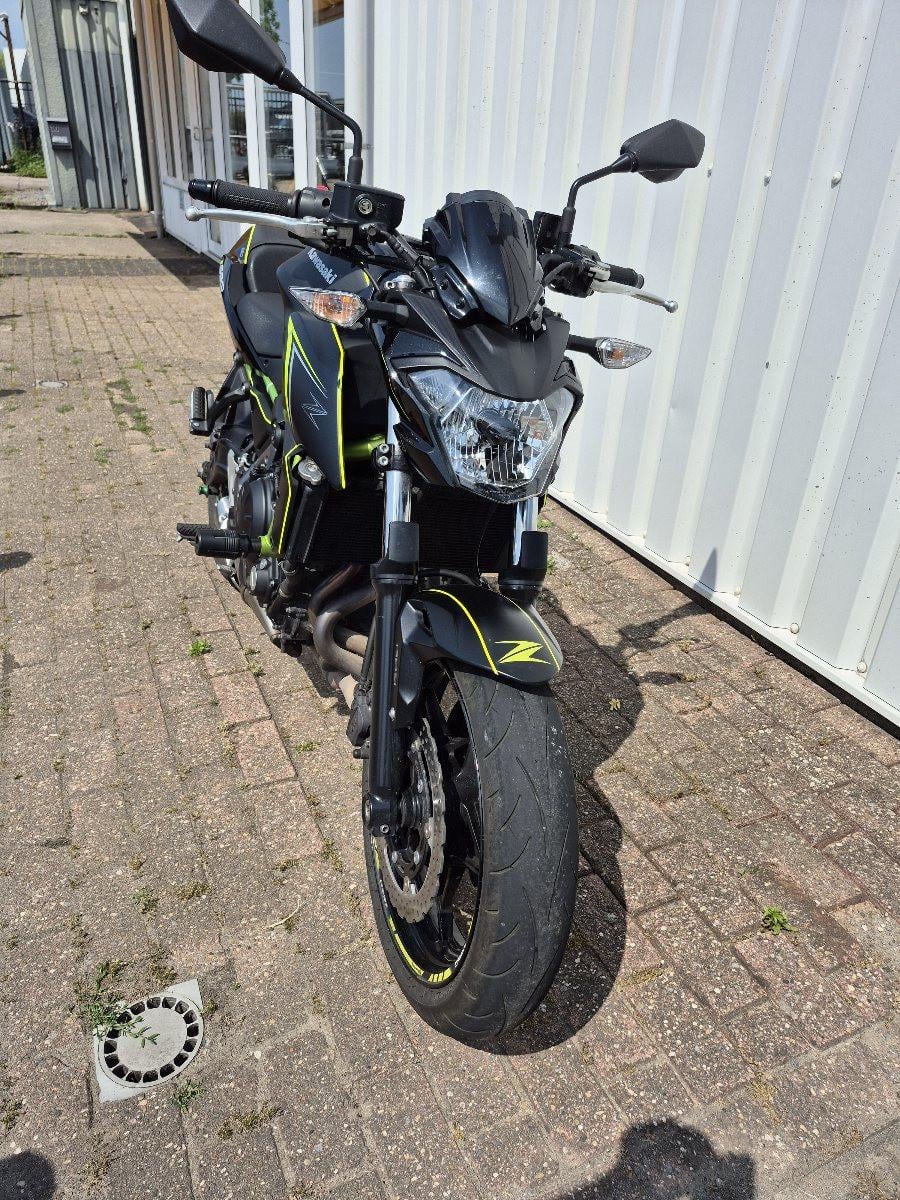 Kawasaki Z650 uit 2018, mooie naked bike