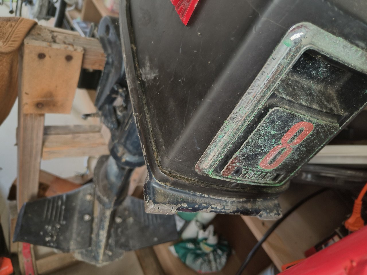 Rubber boot met motor