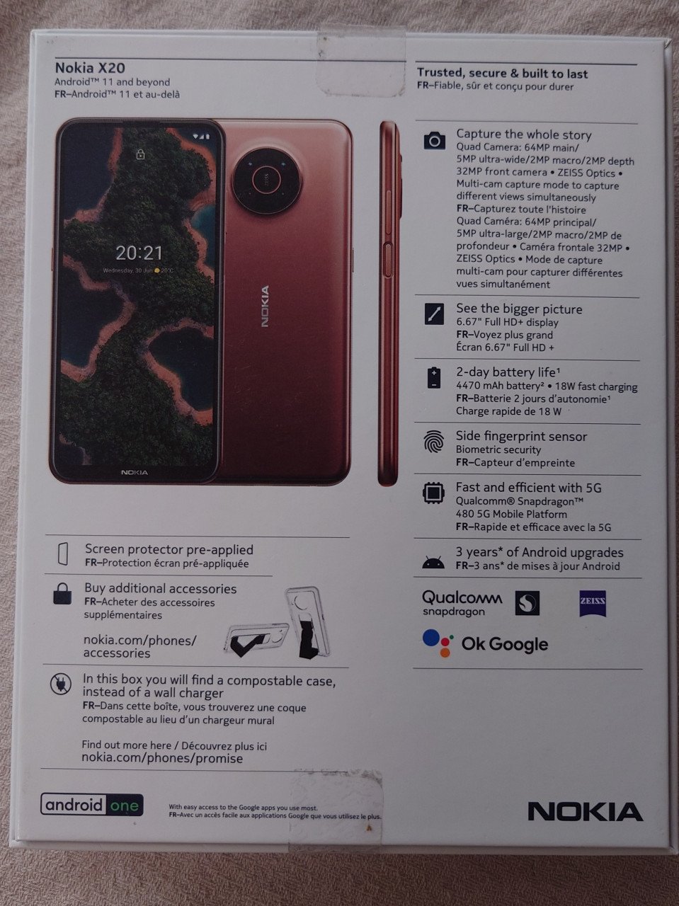 Nokia X20 Midnight Sun