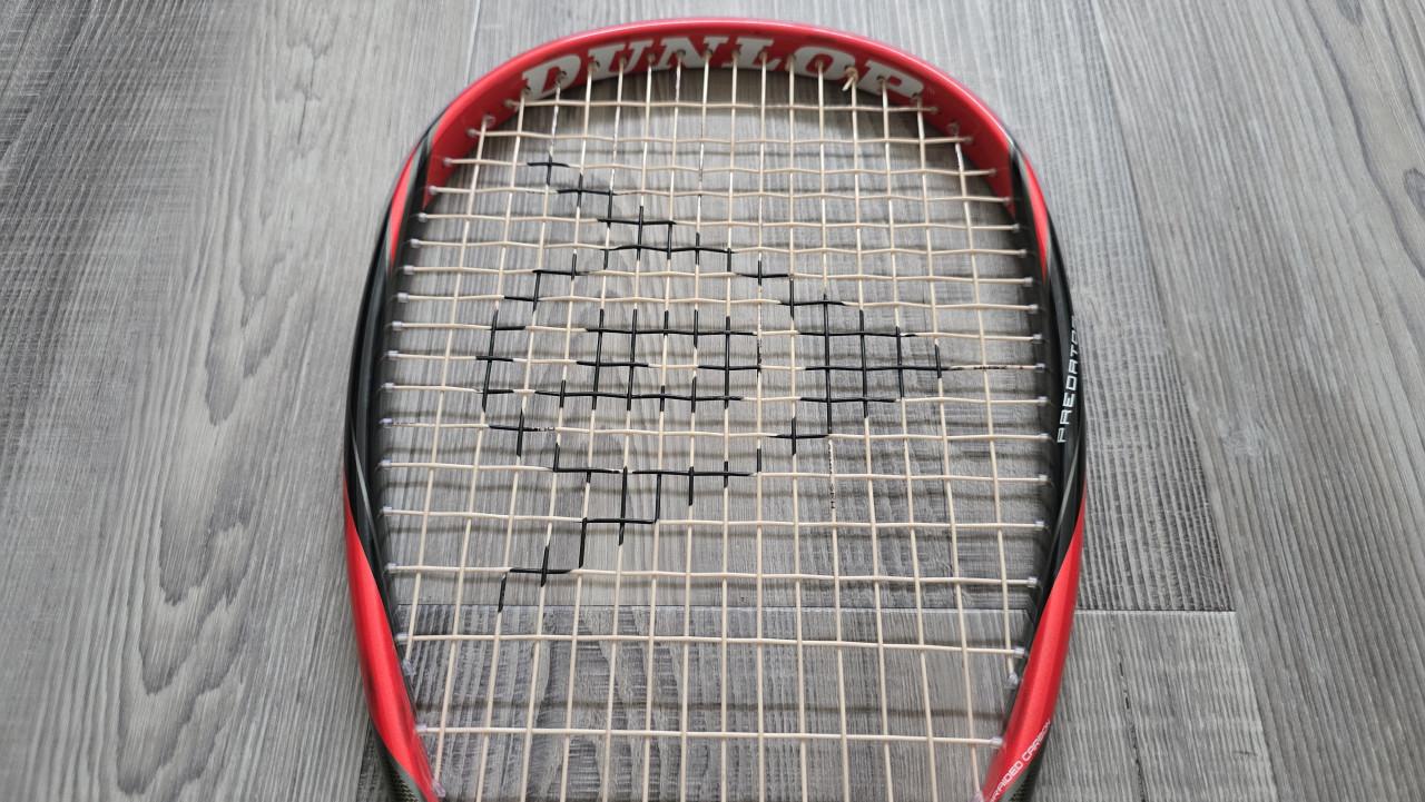 Dunlop Predator 50 Squashracket – incl. hoes & 3 ballen