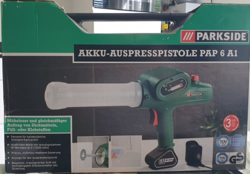 Accuperspistool PAP 6 A1, nog nieuw in koffer met verzegeling
