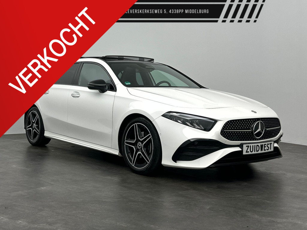 Mercedes-Benz A-Klasse 180 amg pano sfeer keyless camera btw