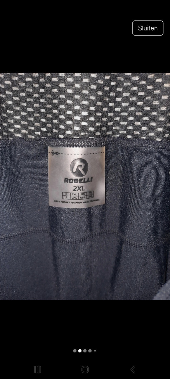Aquabloc wielrenbroek