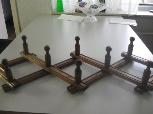 Houten kapstok