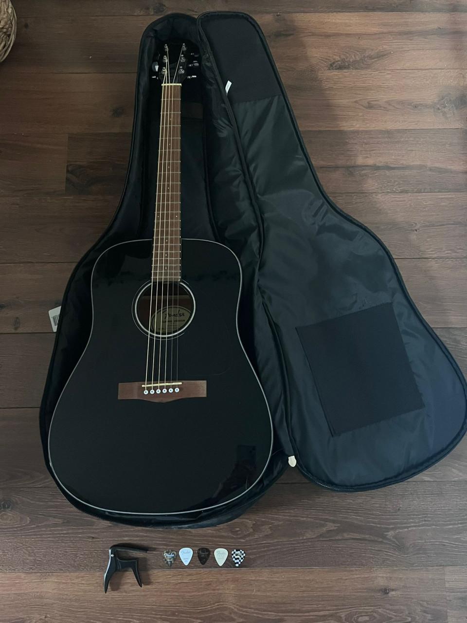 Gitaar Fender CD-60 Dread V3 DS/ BLK