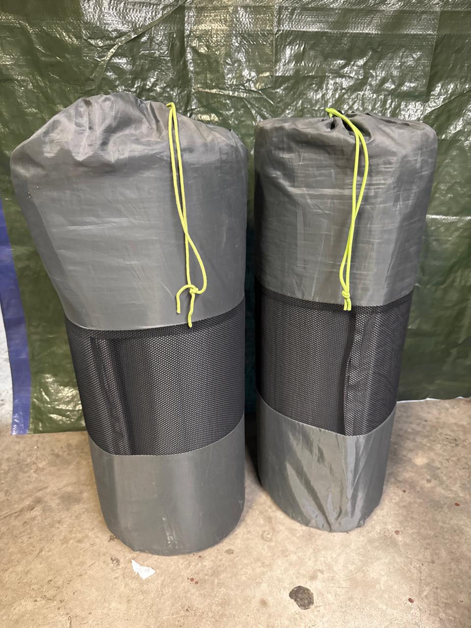 Zelf opblaasbare campingmat