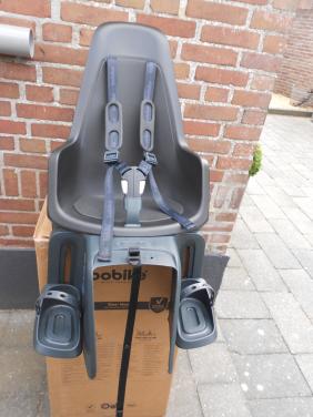Bobike maxi one black fietszitje achter tot  22kg.