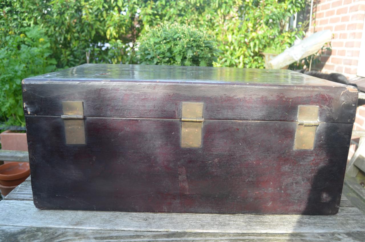 Antieke Chinese / Oosterse / Aziatische kist