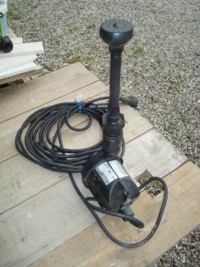 2 x Fontein, 2x uv filters, grote box filter compleet