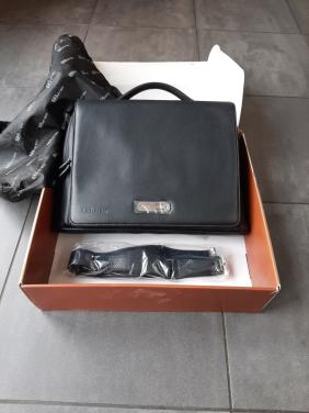 MH Way lederen laptoptas