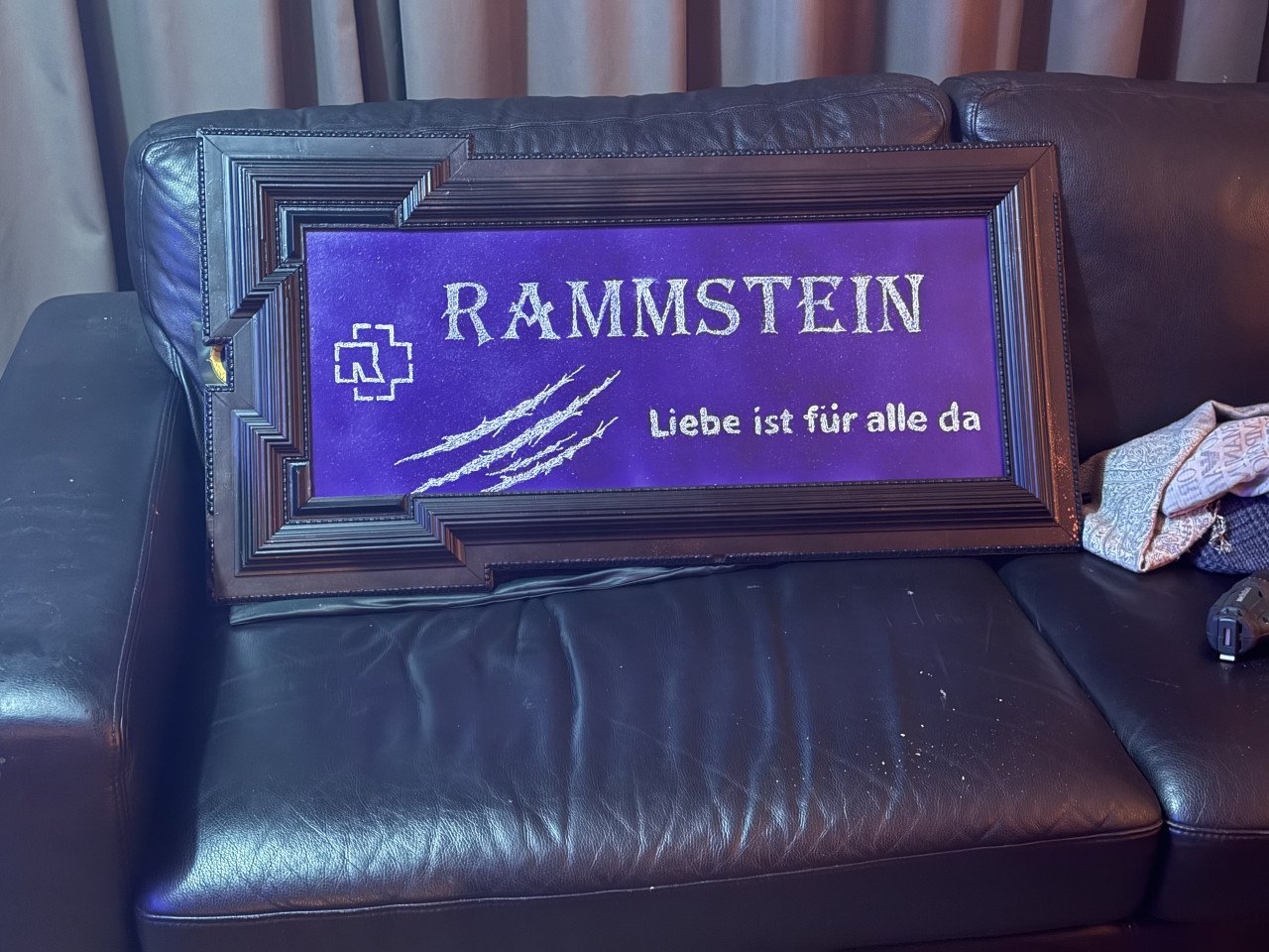 Rammstein artwork 90x50 cm
