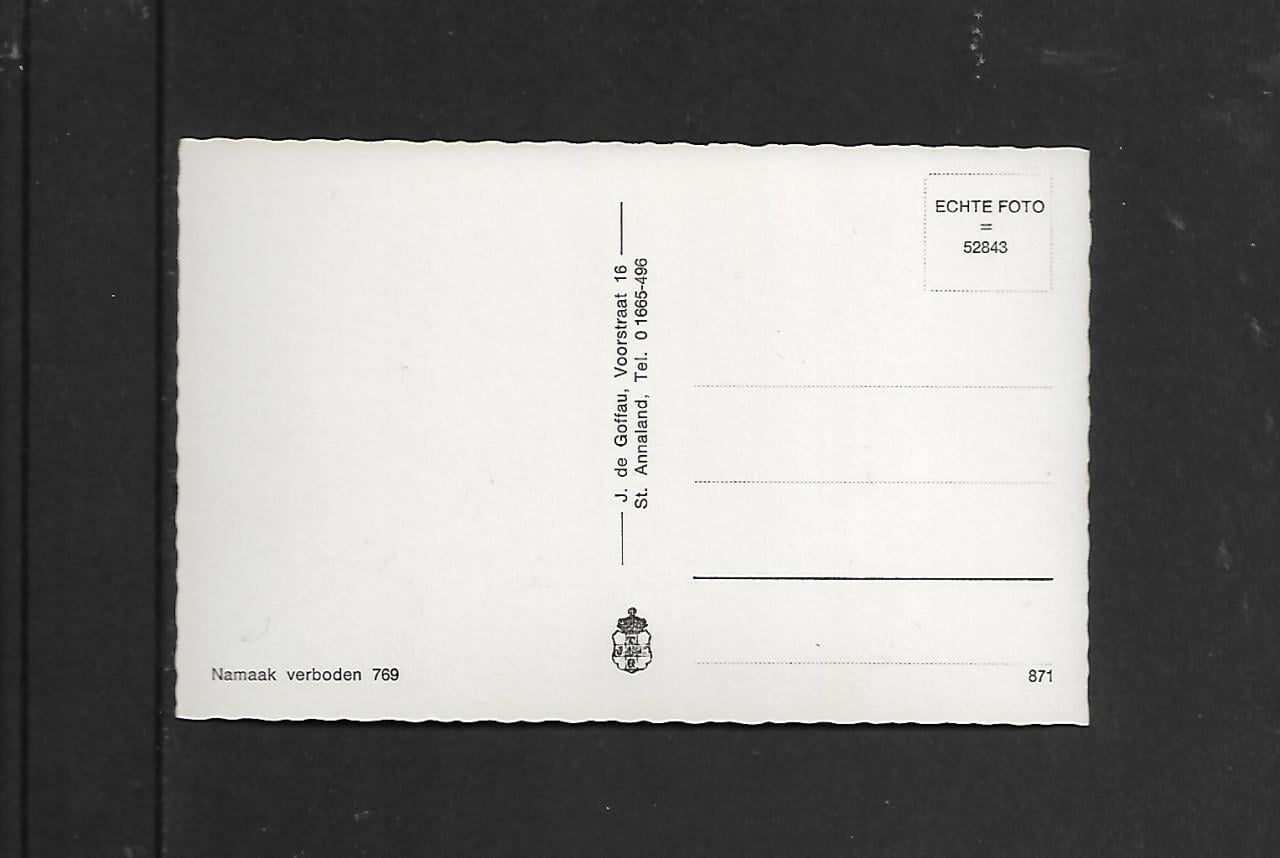 Ansichtkaart   A 127   Sint  Annaland   oude gevel