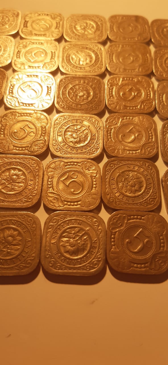 5 cent nederlandse antillen 28 stuks