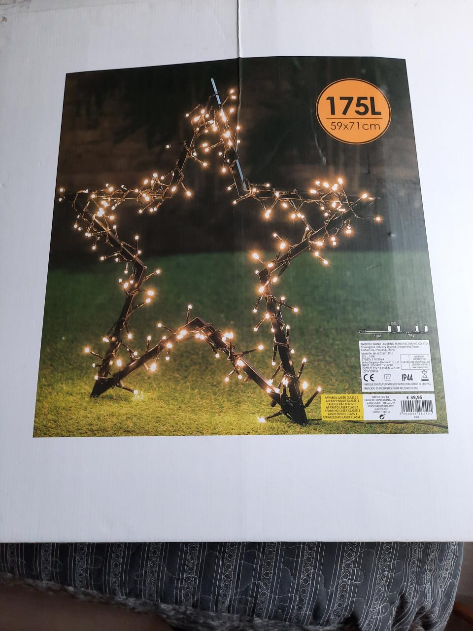 Kerstster voor buiten