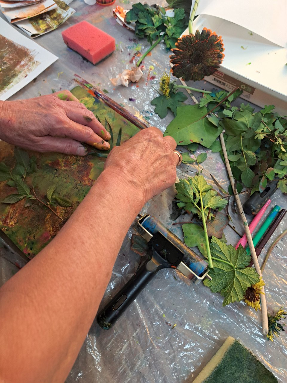 Workshop Botanisch op de gelplaat
