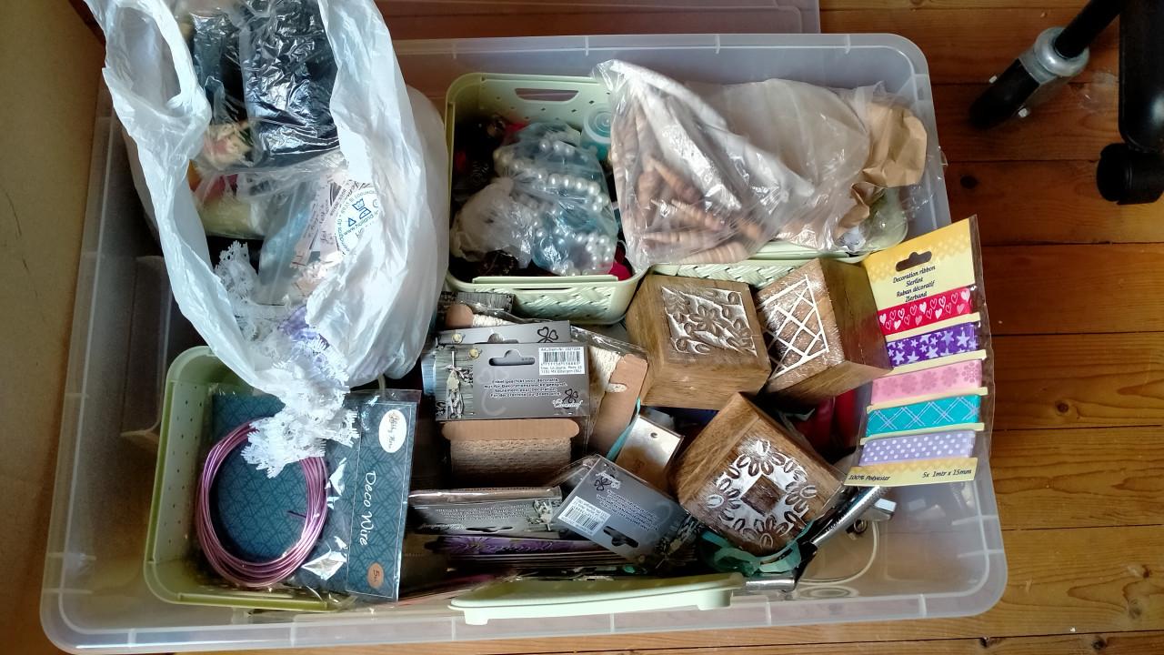 Macramee spullen divers liefst in 1 koop