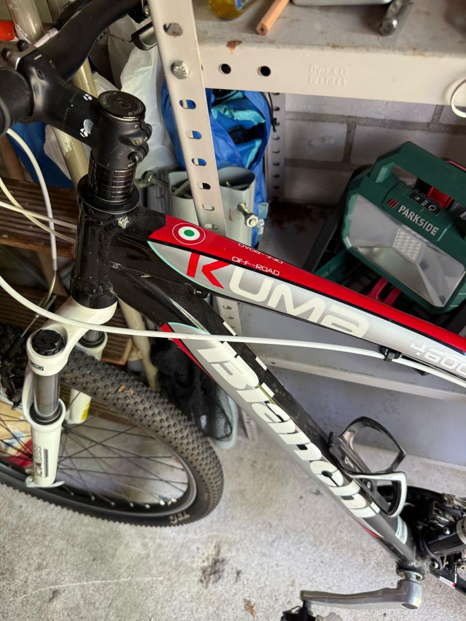 Biachi mountenbike als nieuw