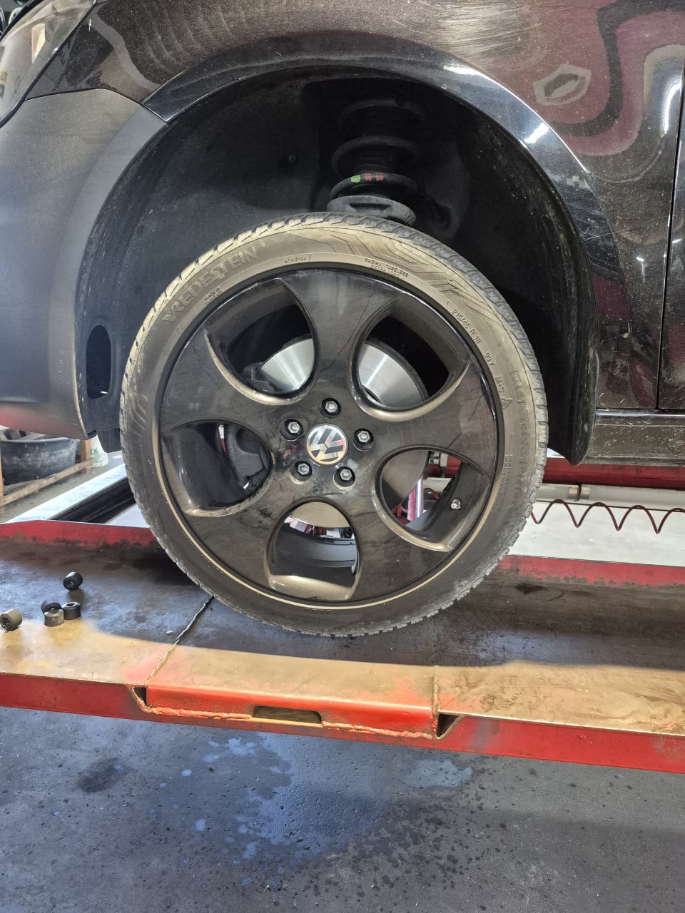 Velgen 4 stks met goede banden