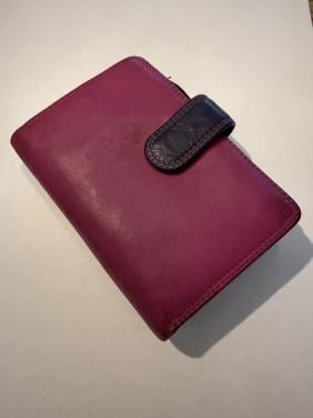 100% leren portemonnee Merk: Visconti