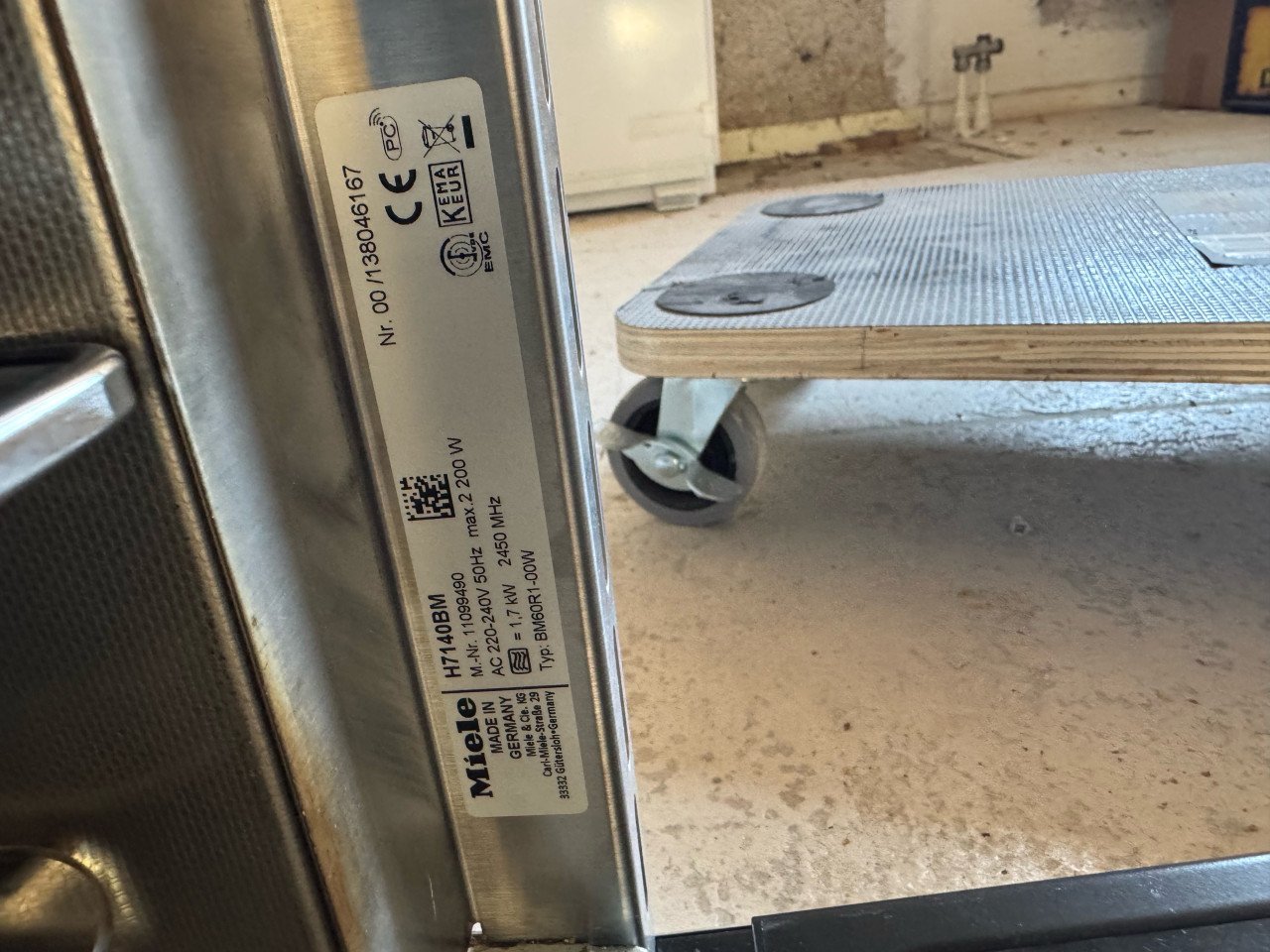 Miele combimagnetron oven