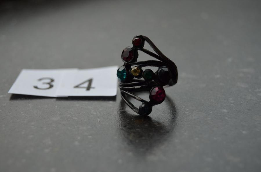 Vintage Ringen bling chunky statement, heel veel ringen 4