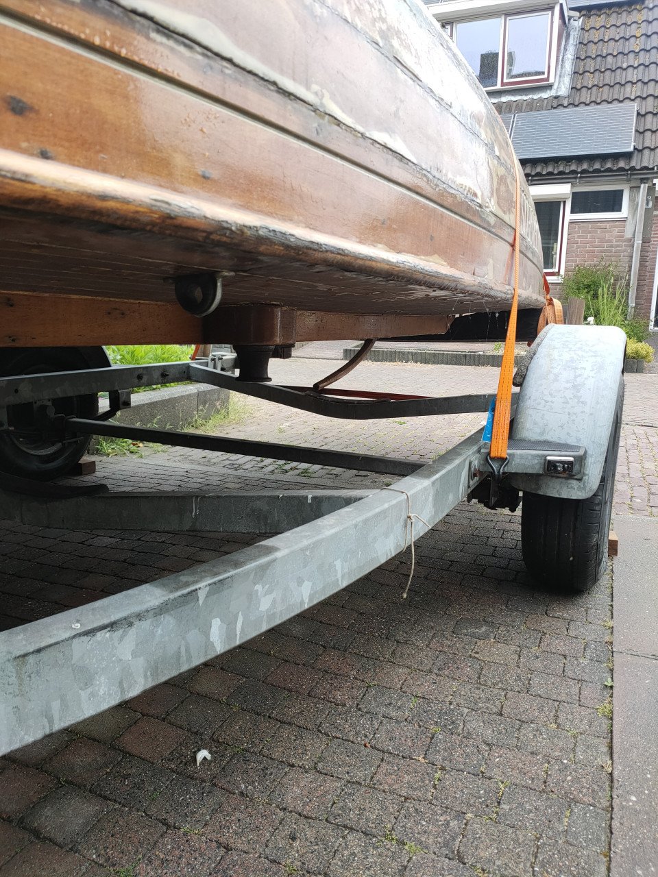Trailer voor boot van 6 meter