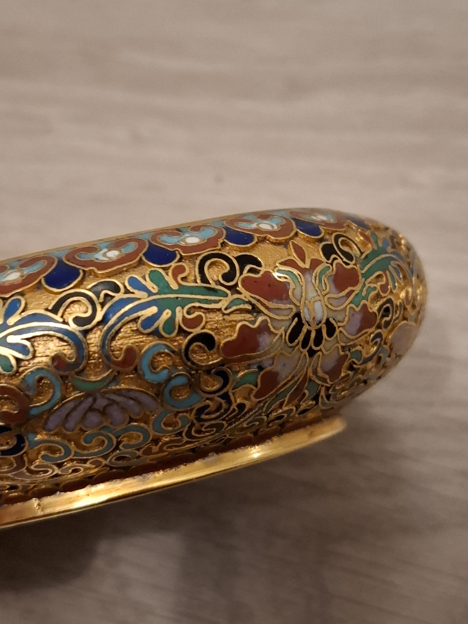 Cloisonne asbak