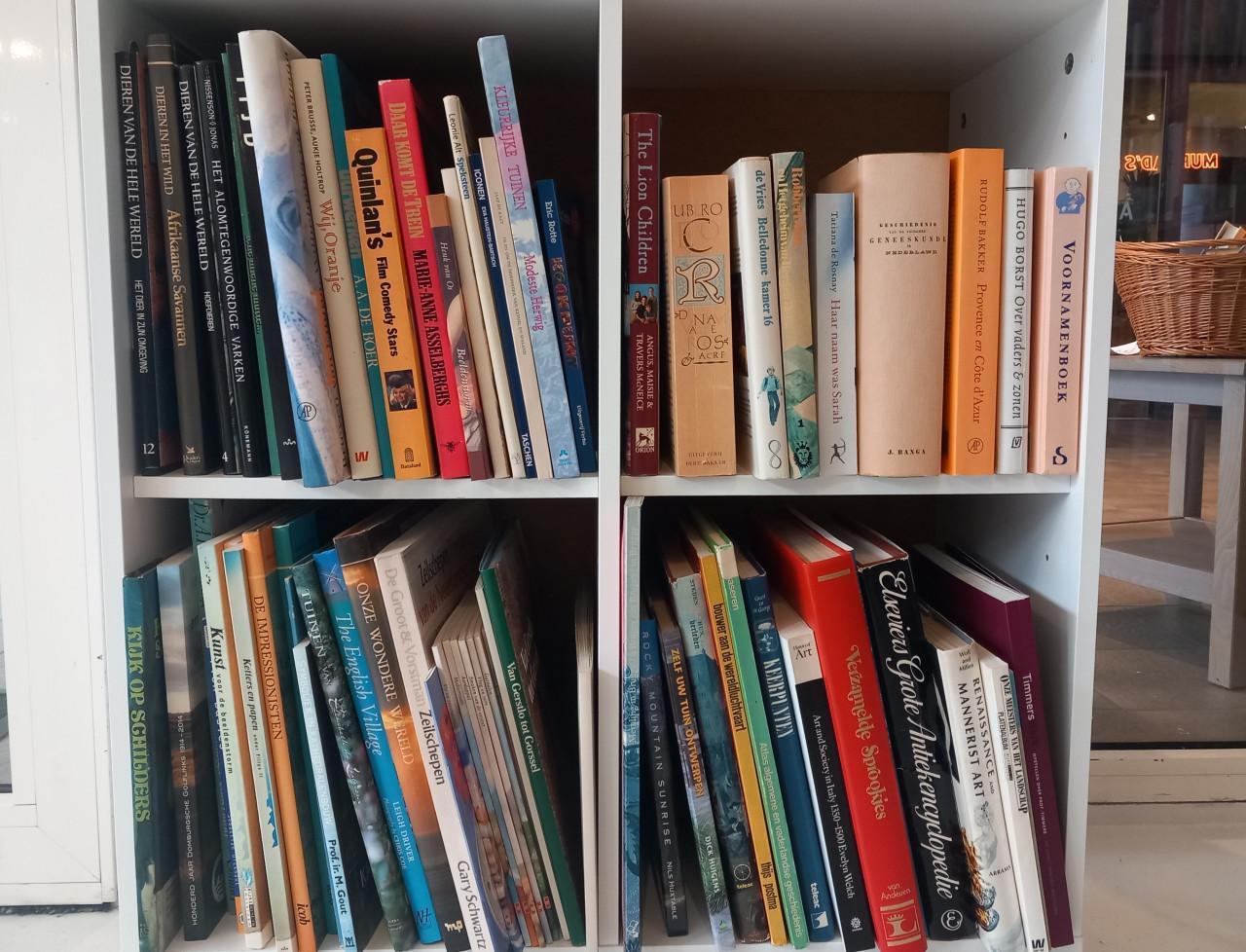 Boeken voor 50 cent per stuk