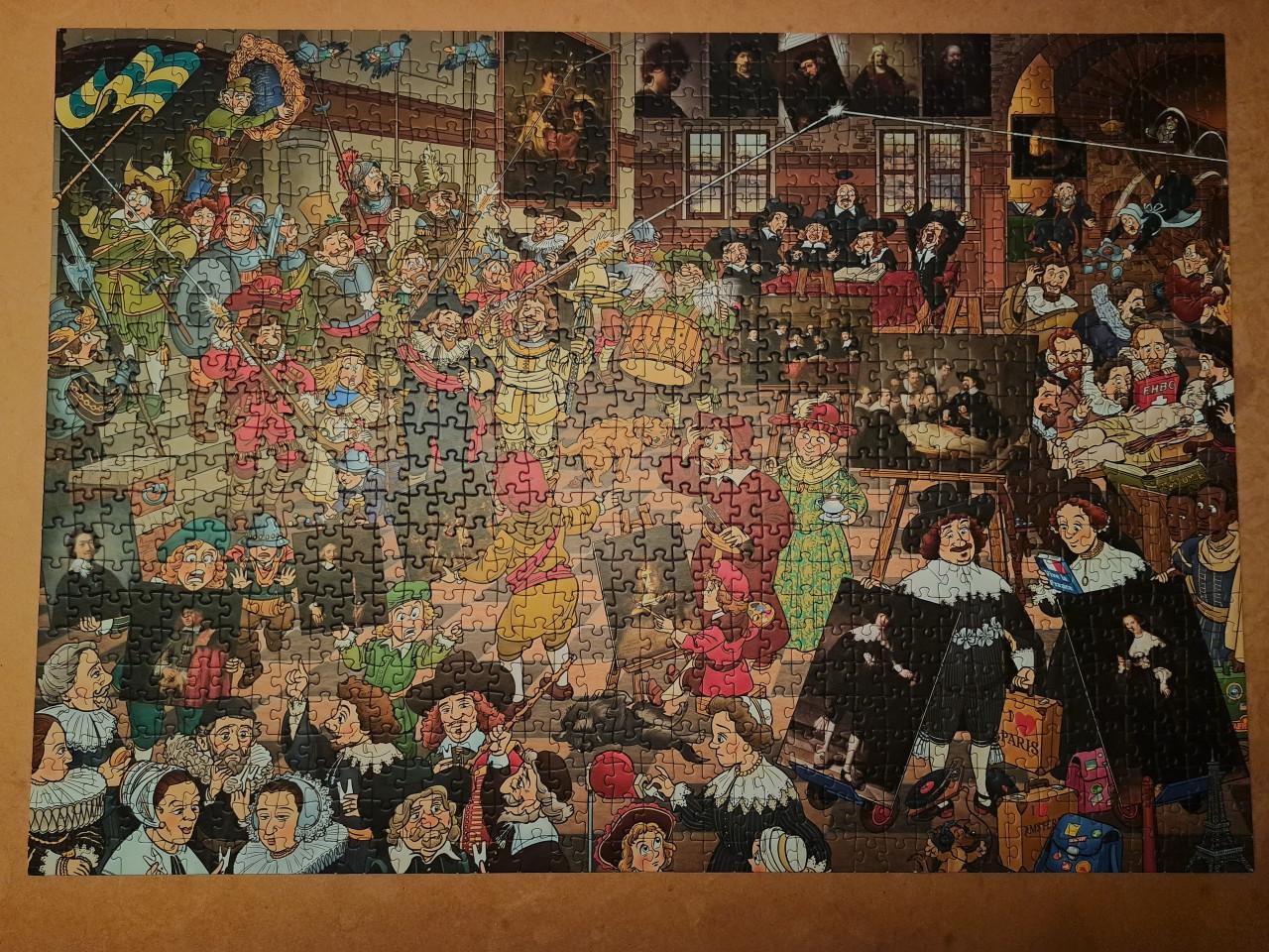 THAT S LIFE GALLERY EDITITON - REMBRANDT VAN RIJN - 1000 stukjes compleet