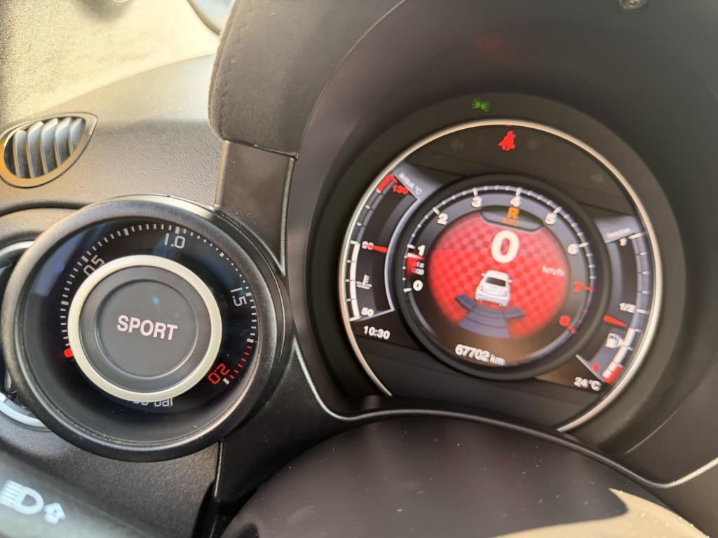 Fiat 500 1.4 t-jet abarth competizione | sabelt kuipstoelen | navigatie | b