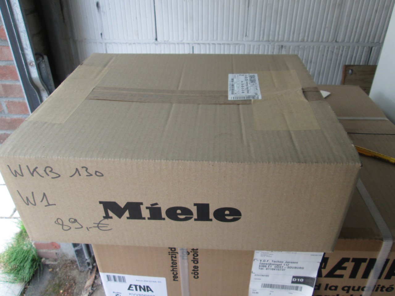 Manchet voor MIELE wasmachine WKB 130 NIEUW