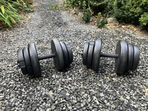 Verstelbare dumbells 2x 20KG
