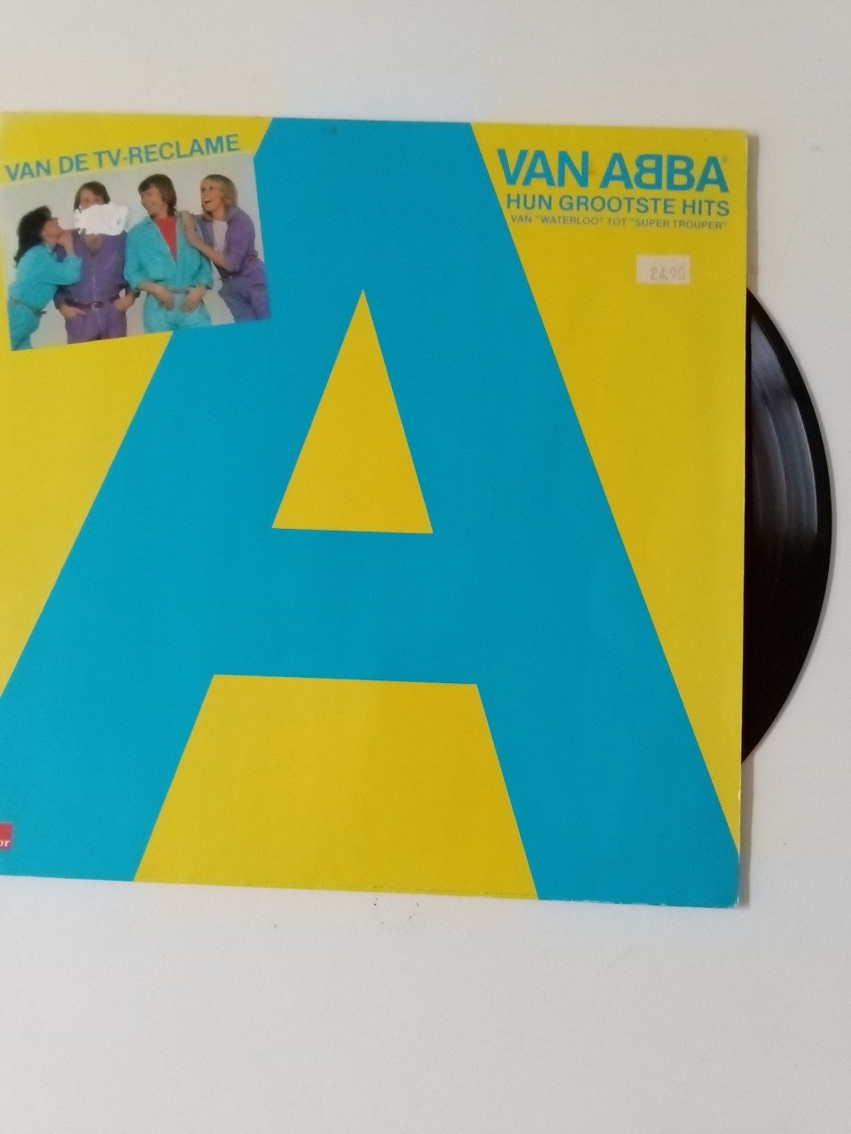 Set 4 LP's waaronder ABBA Greatest Hits