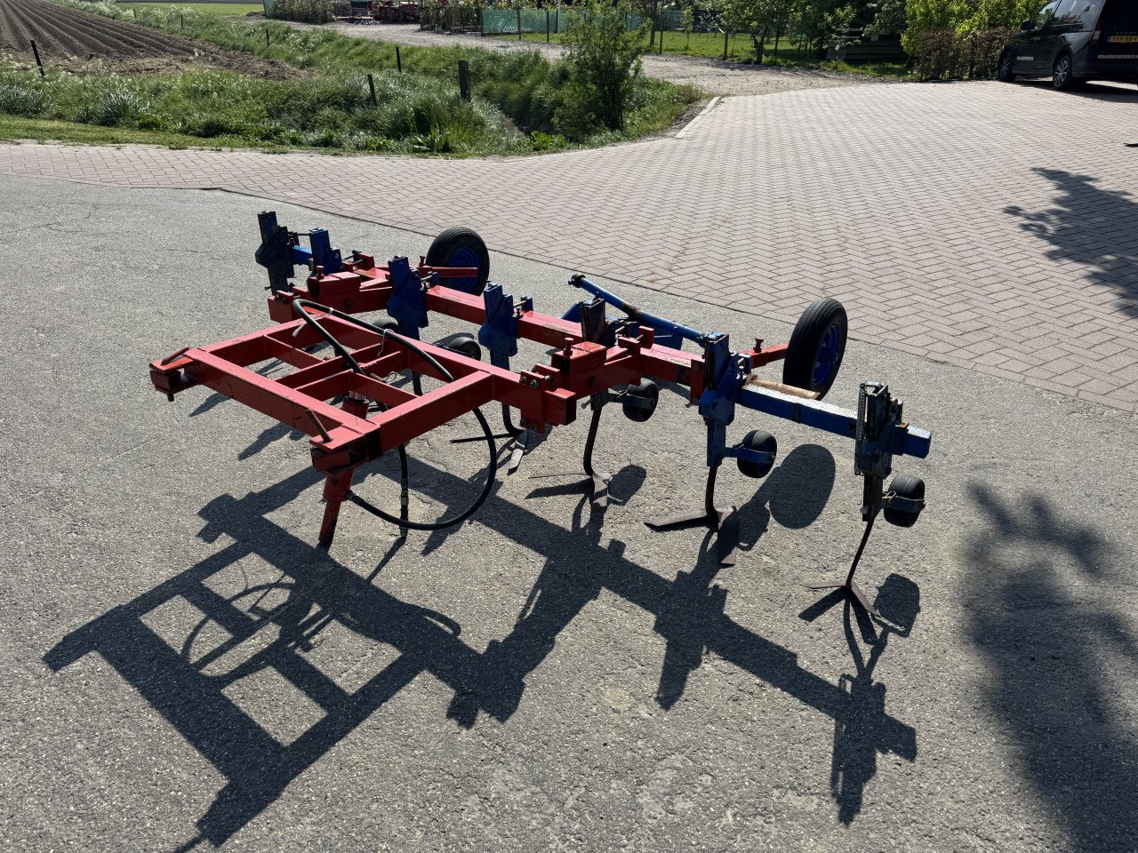 6 rijen 7 elementen Hak schoffelmachine