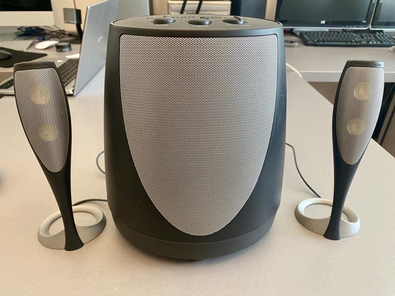 Harman Kardon High-End 2.1 Speakers z.g.a.n.