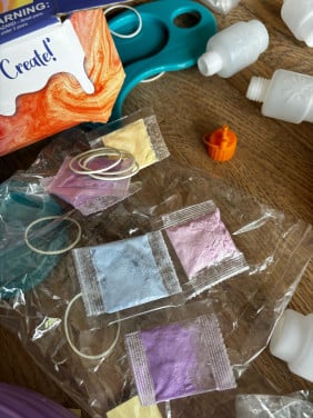 Tie dye set