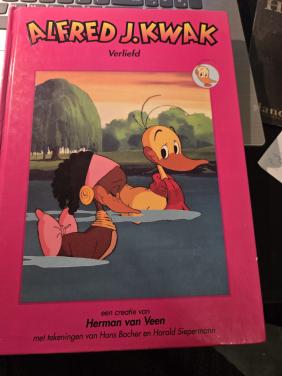 Boek "Verliefd" uit de reeks van Alfred J. Kwak,  1998