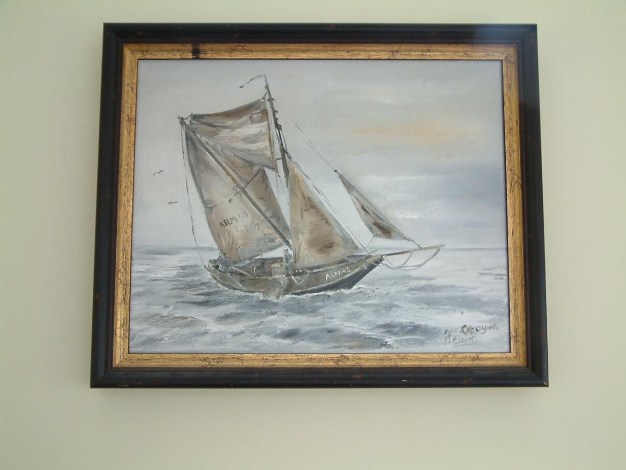 Oude visserij zeilers hengst -botter -hoogaars   vele schilderijen