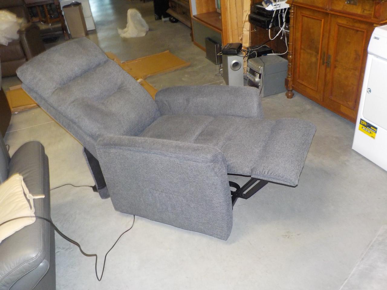 Nieuwe stoffen elektrische sta-op relax fauteauls in meerdere kleuren