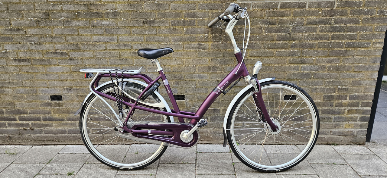 Batavus damesfiets unieke kleur