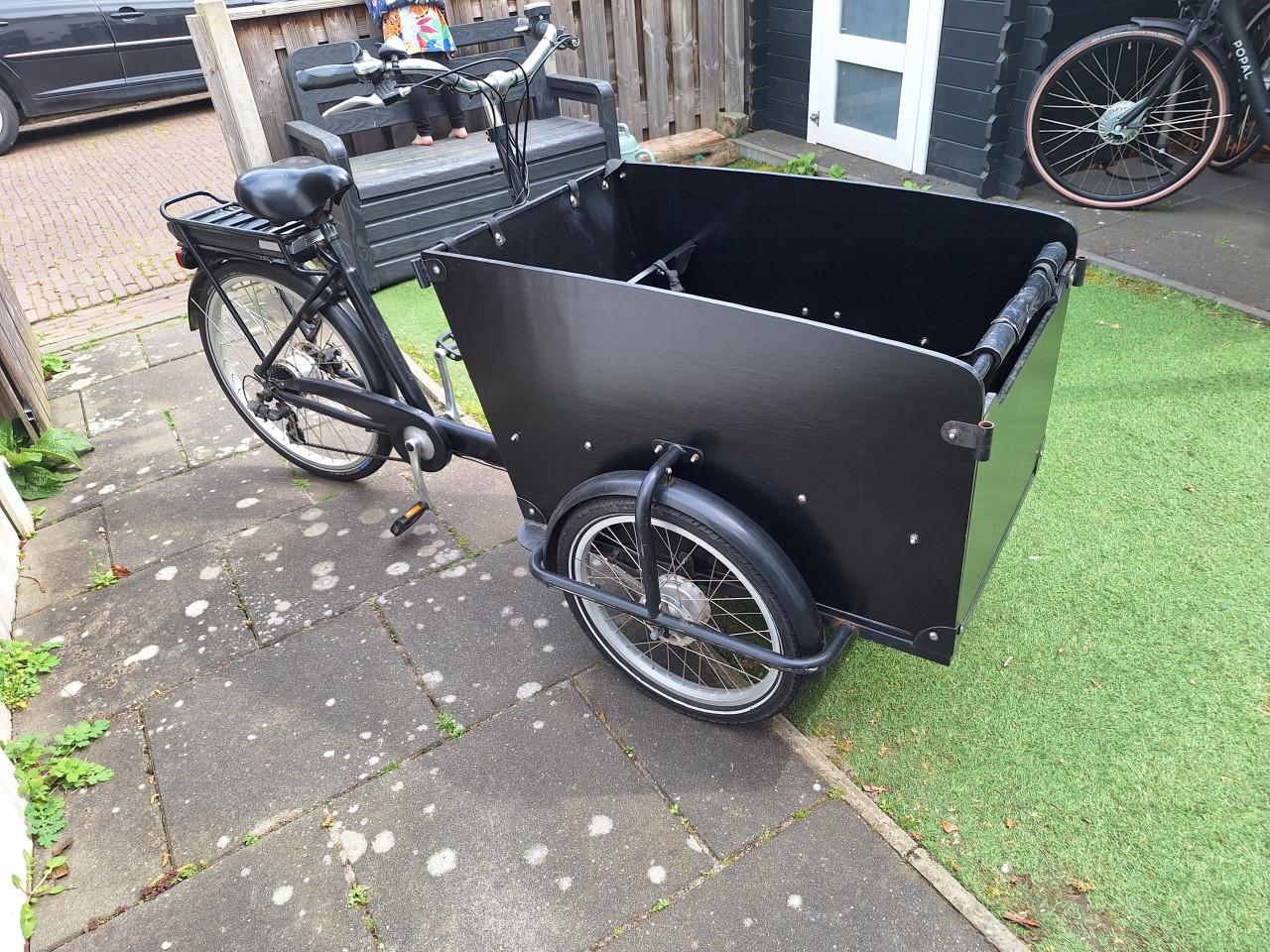 Nette elektrische bakfiets
