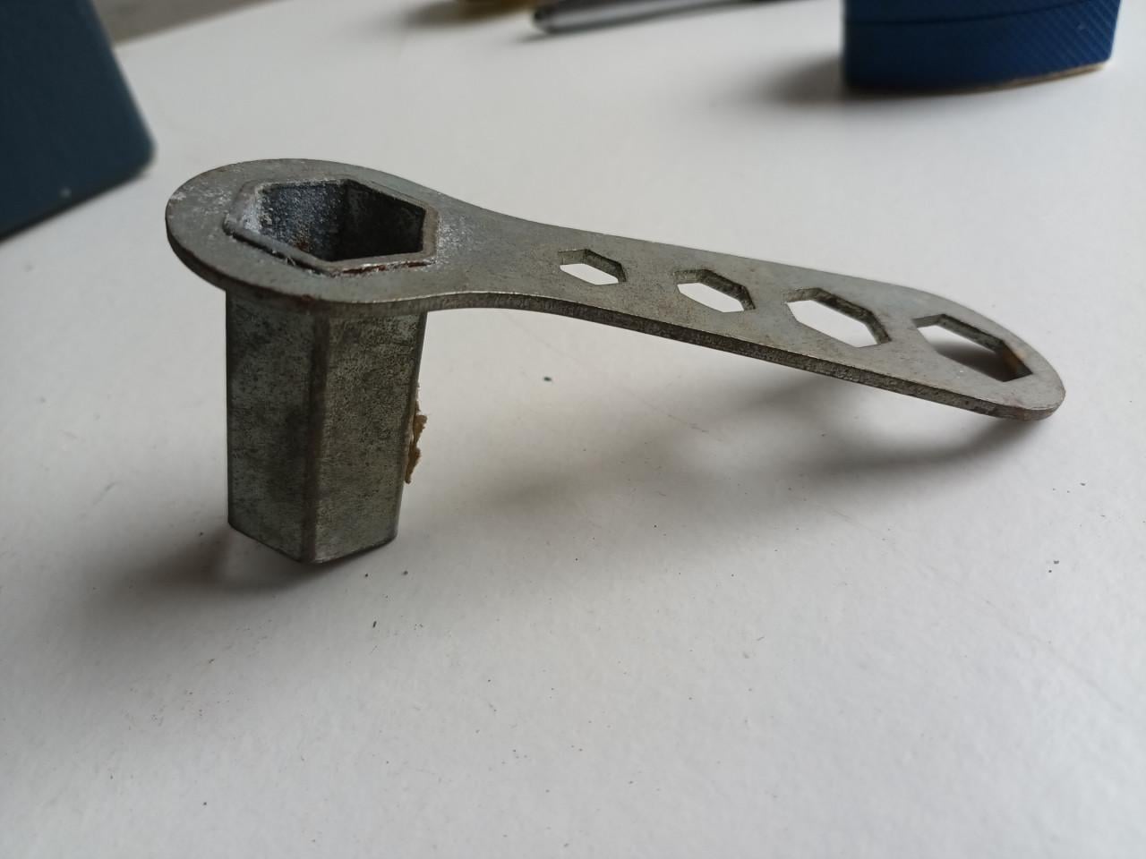 Oude bougie sleutel
