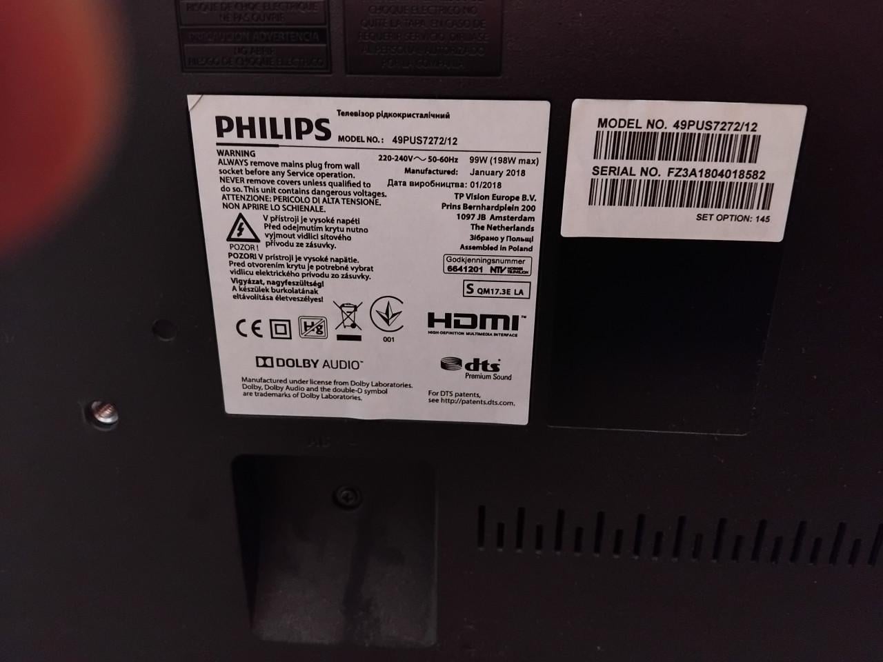 Televisie Philips Ambilight