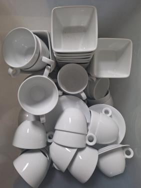 Theekopjes en schaaltjes