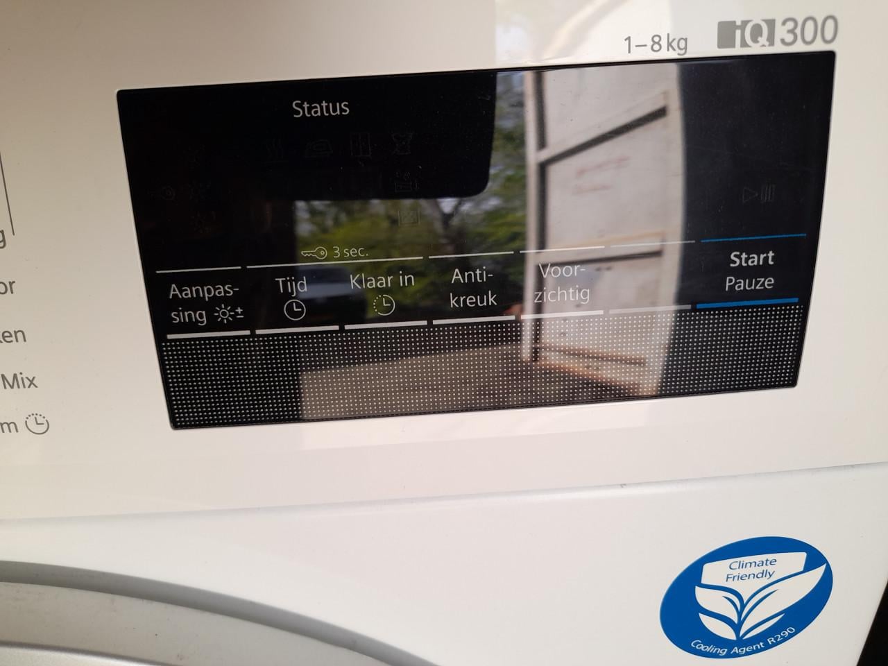 Siemens is een A++ warmtepompdroger (8kg) met autoDry technologie