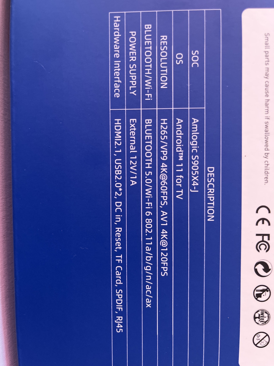 Android TV Box met 1 jaar toegang – Nieuw in doos