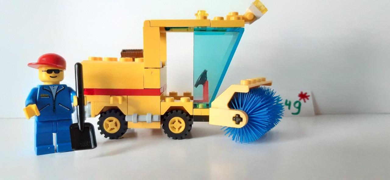 Lego 6649: straatveger + minifiguur